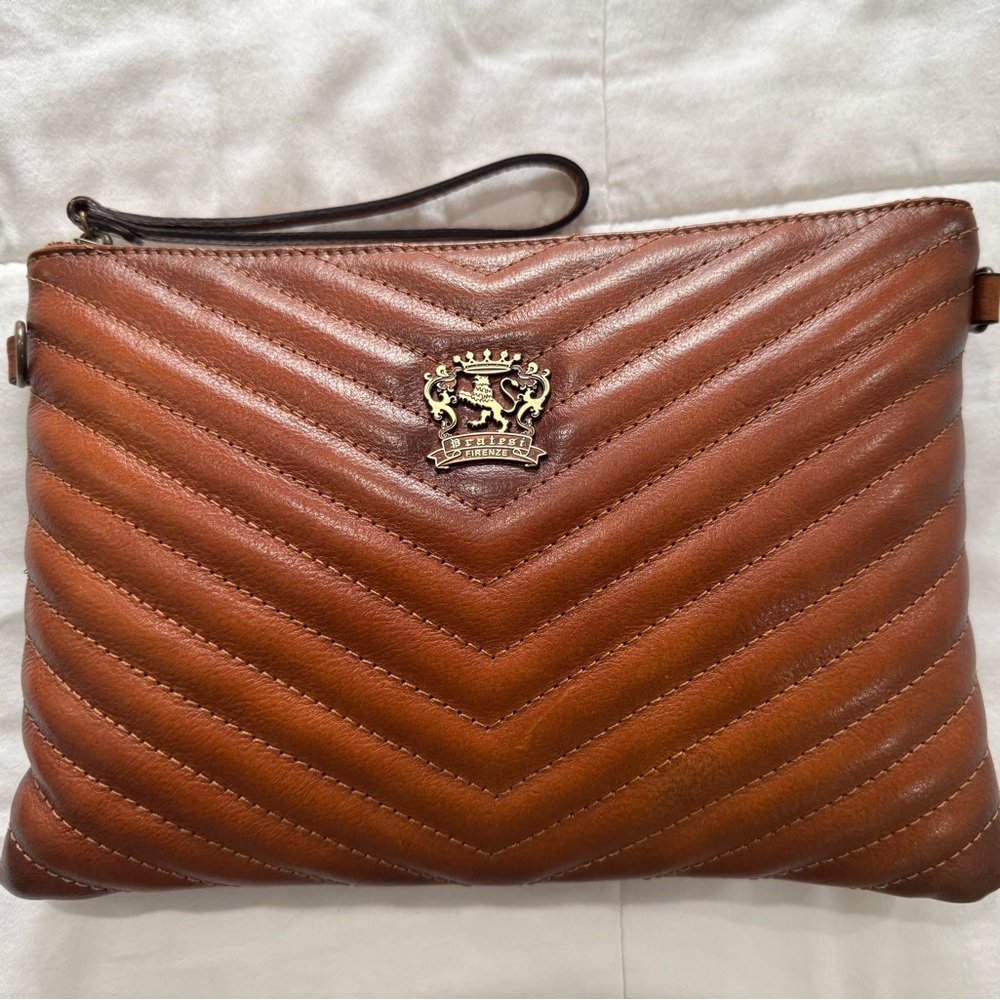 Pratesi French Designer Large Clutch